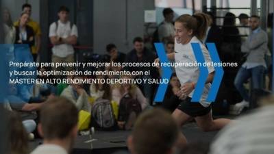 Master en performance sportive et prévention des blessures | UAX